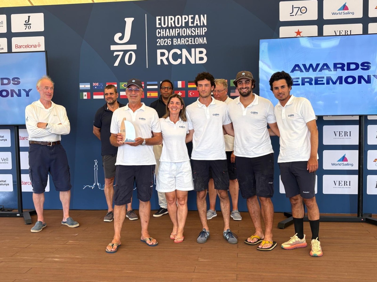 Regata straordinaria per lo Yacht Club Chiavari e CAIM Group a Barcellona