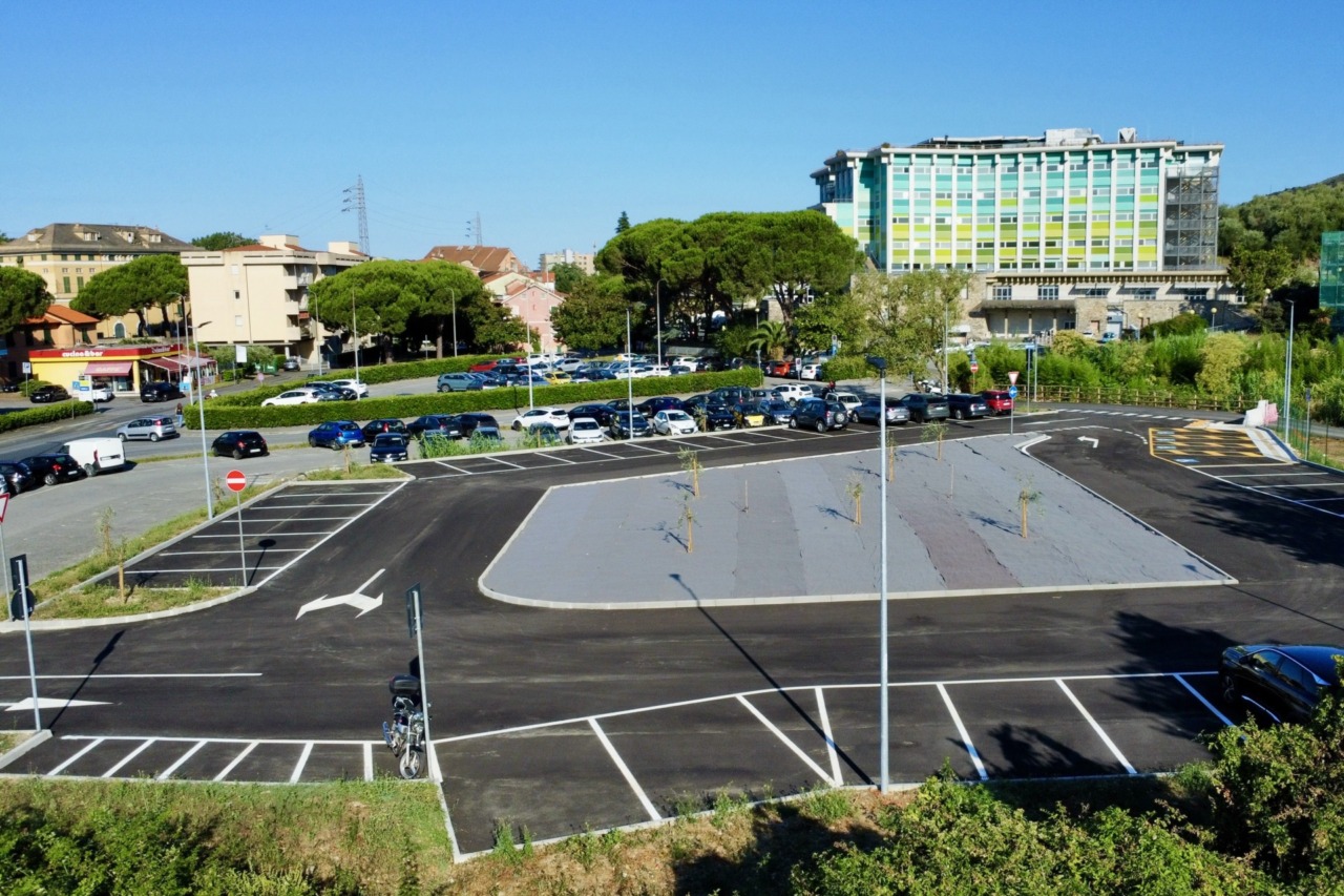 Sestri Levante inaugura un parcheggio gratuito vicino all’ospedale