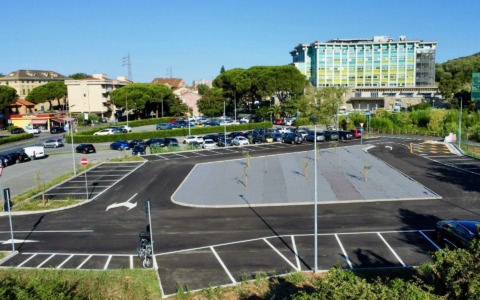 Sestri Levante inaugura un parcheggio gratuito vicino all’ospedale