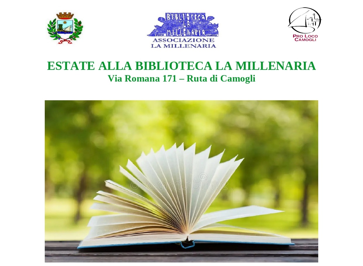 Venerdì si chiude il ciclo di letture alla biblioteca La Millenaria di Camogli