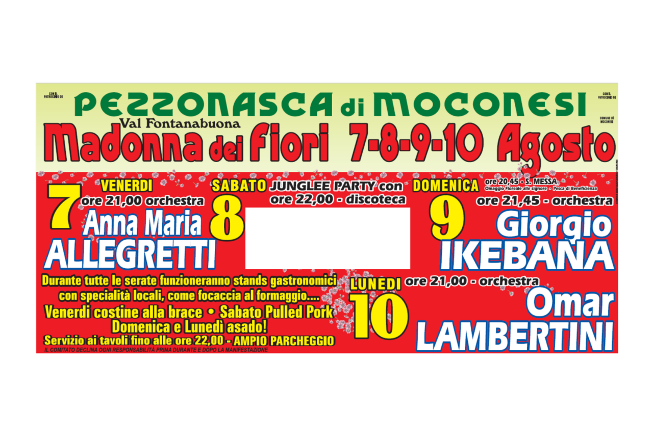 La Madonna dei Fiori protagonista a Moconesi